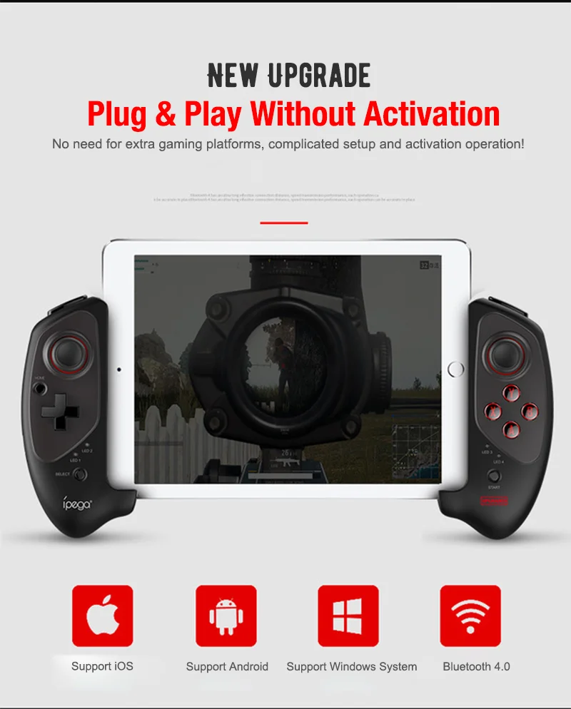 IPEGA PG-9083S, беспроводной геймпад, Bluetooth, игровой контроль, Лер, Pubg, игровой коврик, Android, джойстик для iPhone, iPad, джойстик, игровой контроль