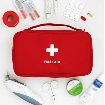 

Portable Camping First Aid Kit Emergency Pill Bag Storage Case Waterproof Car Kits Bag Outdoor Travel Survival Kit Empty Bag