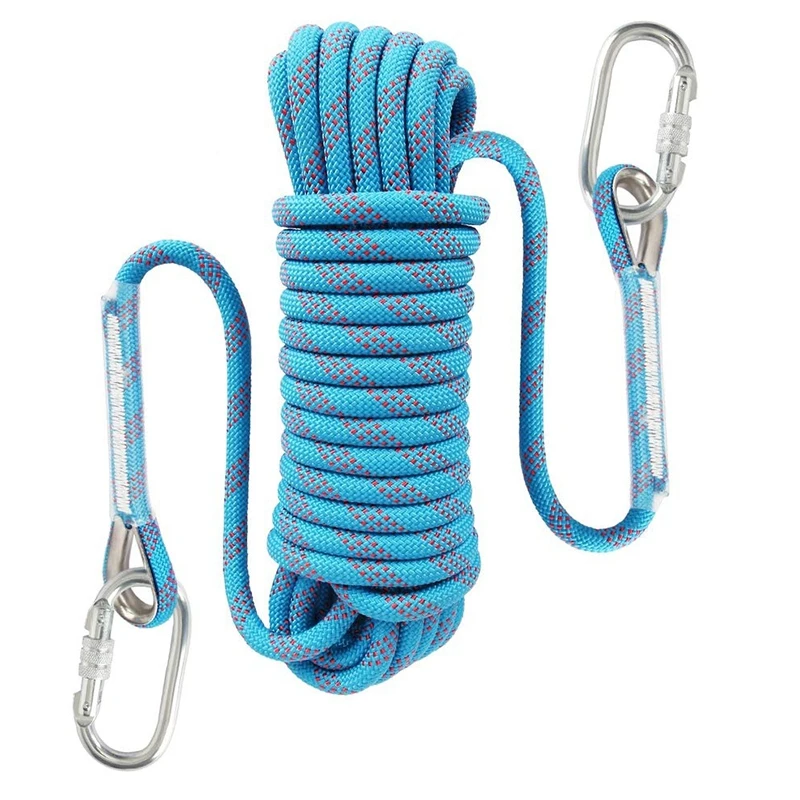 Hot HG-20M Outdoor Climbing Rope Diameter 10 mm Outdoor Hiking Accessories High Strength Rope Safety Rope Lifeline Hiking Access