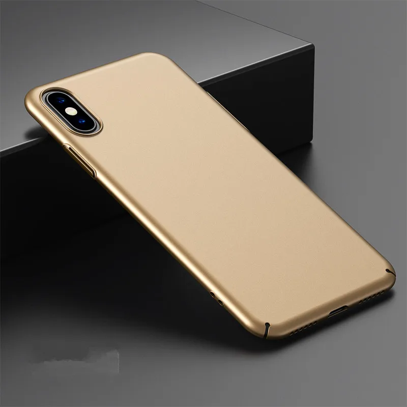 100 шт/партия матовый тонкий чехол для телефона iPhone 11 Pro Max X XS Max XR 6 6S 7 8 Plus Ультратонкий матовый жесткая задняя панель из поликарбоната