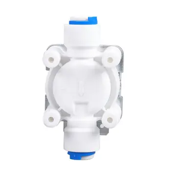 

Plastic Solenoid Valve 12V 24V 220V 1/4" Hose Pipe Quick Connection Water Purifier Drinking Fountain Pressure Controller Switch