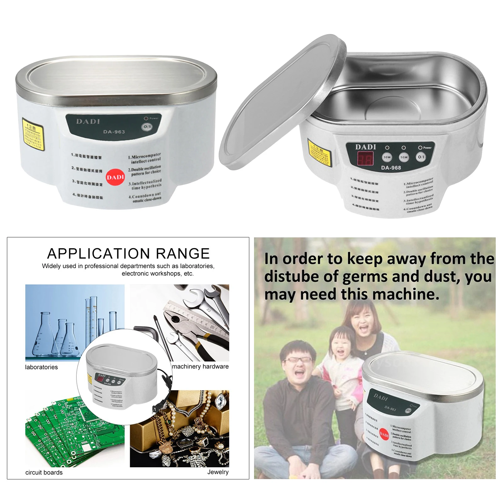 

Cleaner Machine for Watches Earrings Professional Tank 6000ML