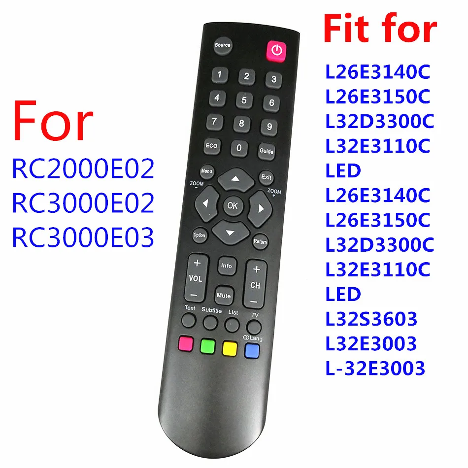 New Original RC3000E03 For TCL Thomson LCD TV Remote Control