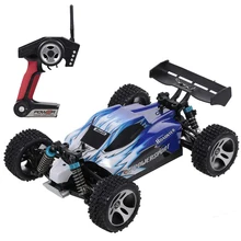 WLtoys coche de carreras de Rally a Control remoto para niños y adultos, vehículo de alta velocidad de 50 KM/H, escala 1:18, 4x4, 2,4 GHz, modelo A959