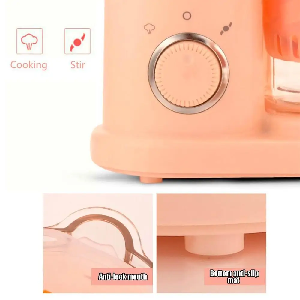 Electric Baby Food Maker Multifunction Children Food Cooking Maker Steamer Mixing Grinder Blenders Processor Juicing Stirring