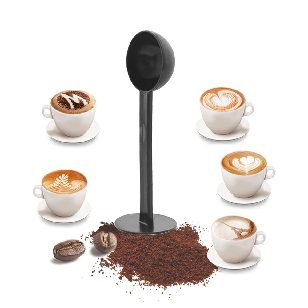 Practical Coffee Scoops 2 in 1 Plastic Coffee Bean Tea Spoon Measuring