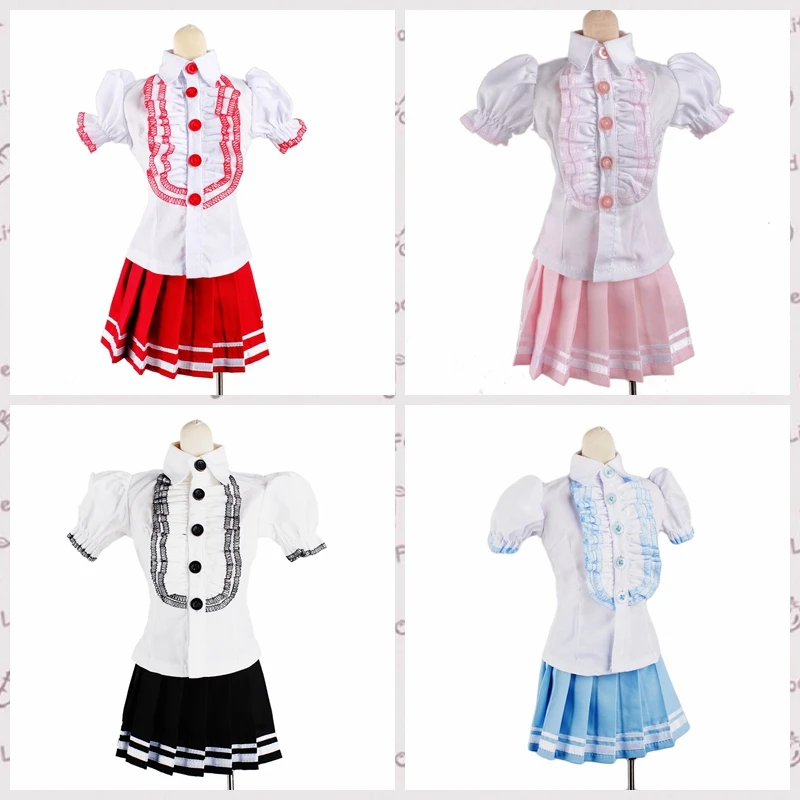 [Wamami] 299 # розовое/черное/синее/красное платье/костюм 2 шт. MSD 1/3 SD DZ AOD LUTS BJD Dollfie|Куклы|