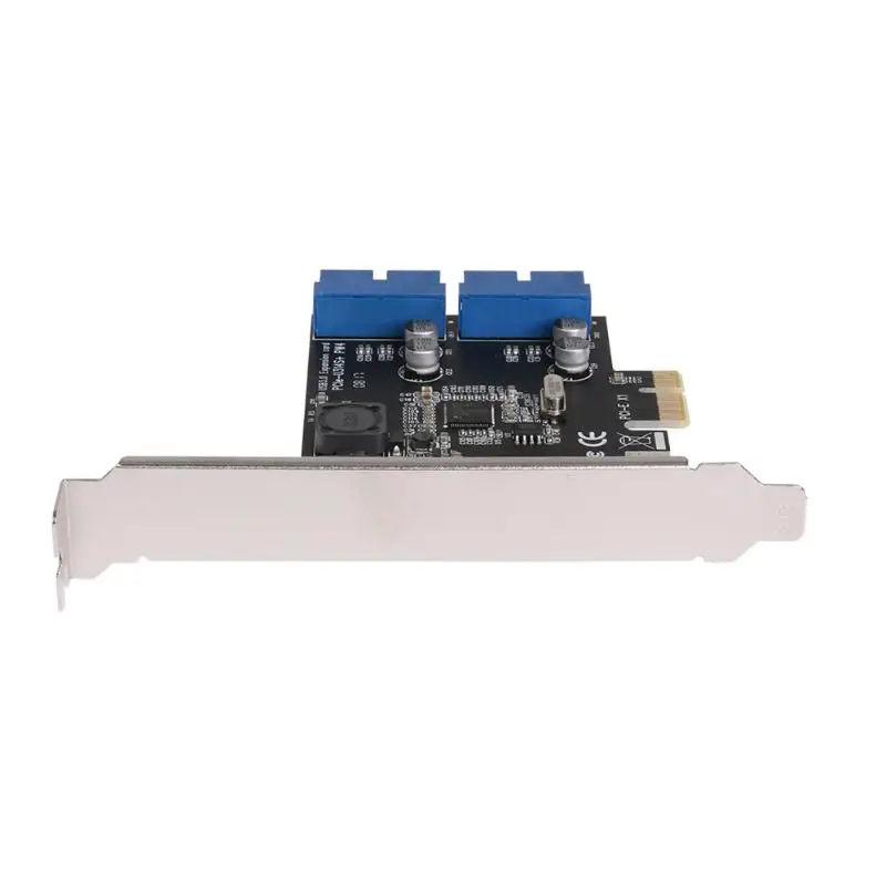 ALLOYSEED USB 3,0 PCIe PCI Express Управление карта адаптера для рабочего стола спереди PCIe передачи USB3.0 19PIN Интерфейс адаптера