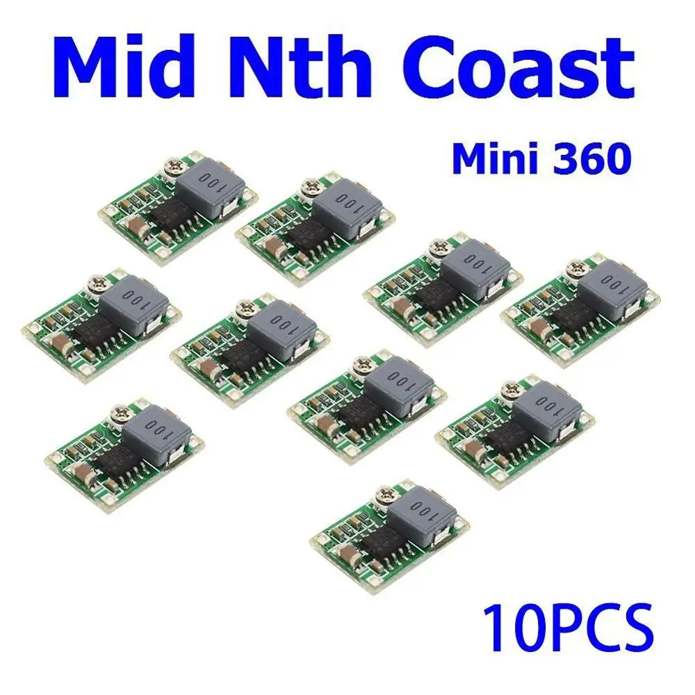 10 шт./лот понижающий преобразователь Mini360 модуль Mini 360 4 75 в-23 в до 1 В-17 17*11*3 8 мм |
