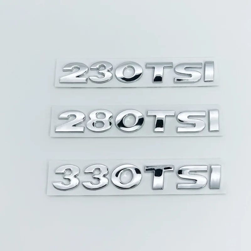 Volkswagen 280TSI 330TSI наклейки на бампер подходит для нового Sagitar Bora маркировка корпуса автомобиля Tag