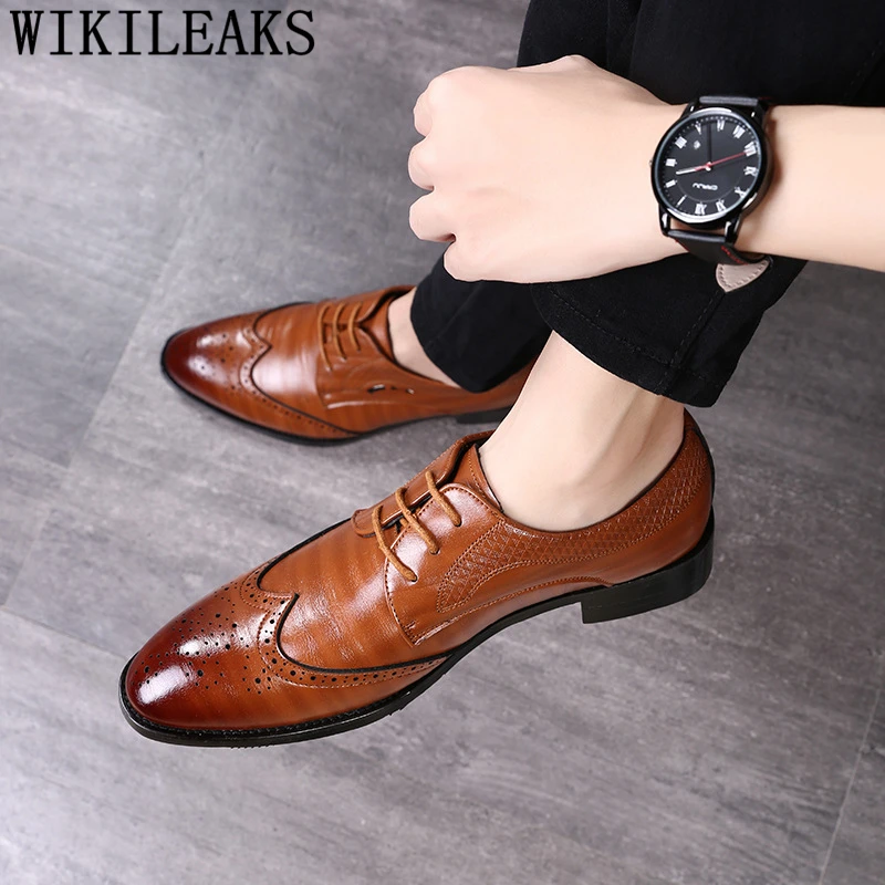 Мужские классические туфли-оксфорды официальная обувь мужские костюмные туфли |