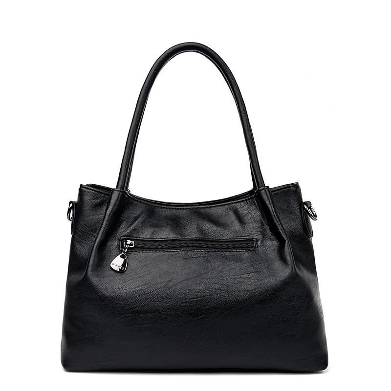 

2017 New Style WOMEN'S Bag Europe And America Fashion Sheepskin Hand Two-Piece Set Different Size Bags One-Shoulder Oblique Bag