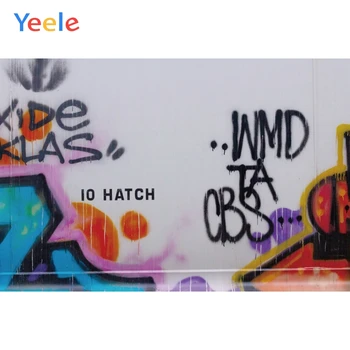 

Yeele Decor Photocall Fade Cartoon Graffiti Wall Photography Backdrops Personalized Photographic Backgrounds For Photo Studio