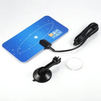 

1pcs HDTV DTV VHF UHF PC NB Flat Digital Indoor HD TV High Gain Antenna 1080 i P Promotion