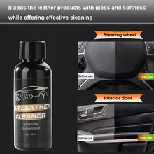 Отремонтированный автомобильный очиститель кожи автомобиля кожа чистящий агент кожаный диван автомобиля кожа чистящий агент качество F922
