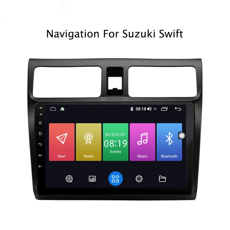 Clearance Ectwodvd 10.1inch Andriod 8.1 Car DVD GPS For Suzuki Swift 2004-2010 4G RAM 64G ROM CarPlay DSP 4G LTE with WIFI 0