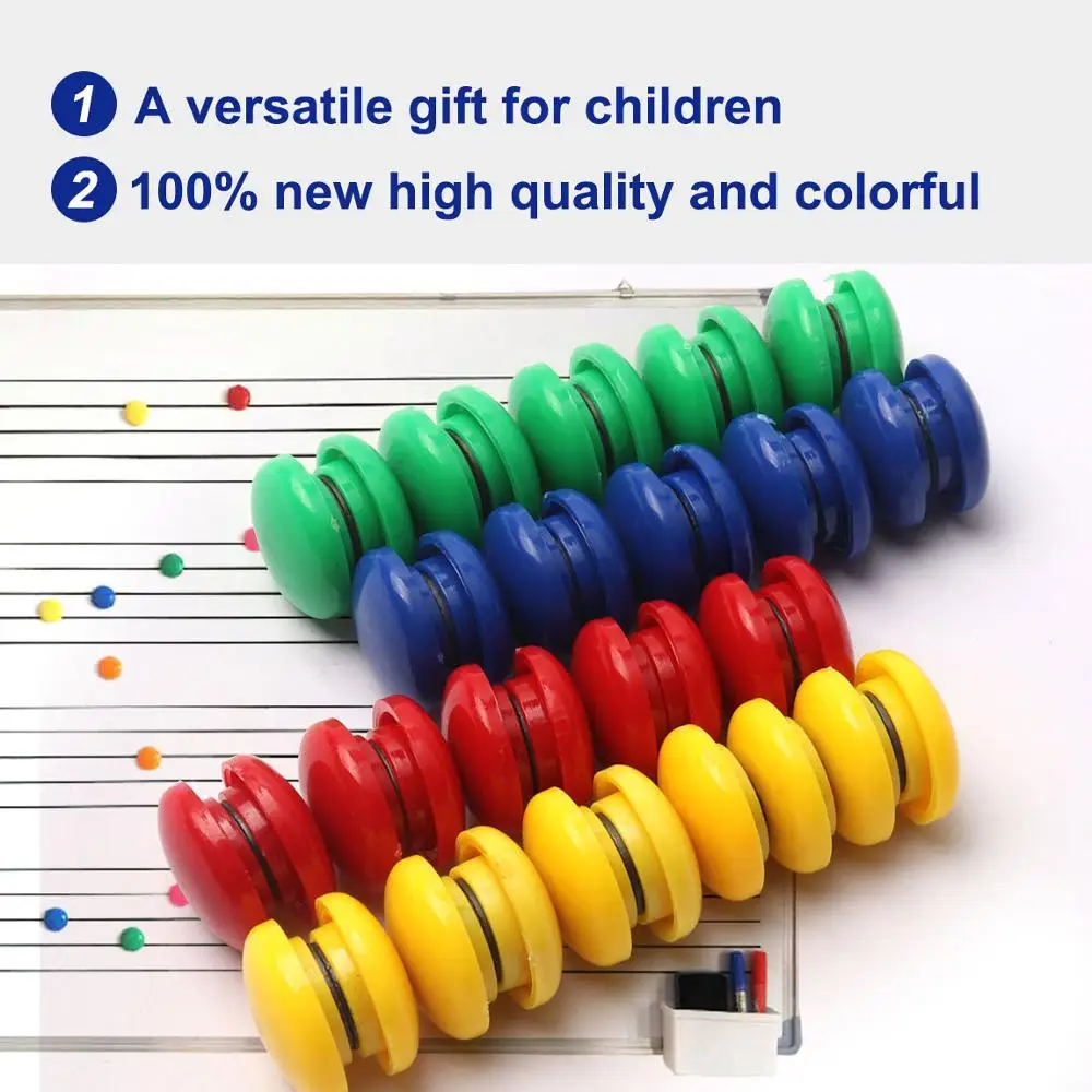 10Pcs magneti per frigorifero colorati adesivo circolare per magnete per ufficio frigorifero per regali per bambini calendario lavagna decorazione domestica