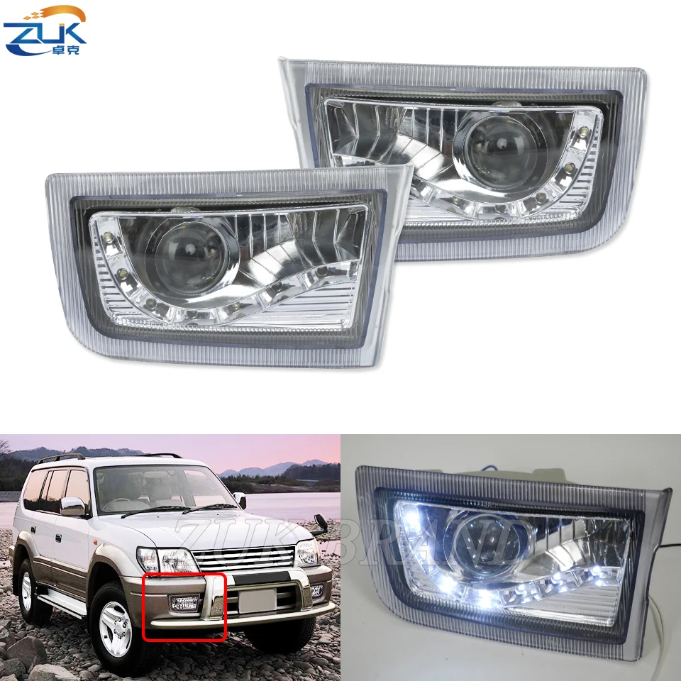 Противотумансветильник фары для TOYOTA LAND CRUISER PRADO 90 1996 1997 1998 1999 2000 2001 2002 ZUK 2 шт. |