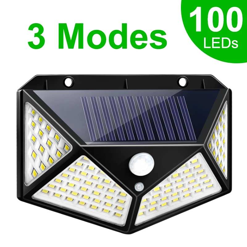 

LED Solar Light Outdoor Solar Lamp with Motion Sensor Solar LED Light Waterproof Sunlight Powered for Garden Decoration