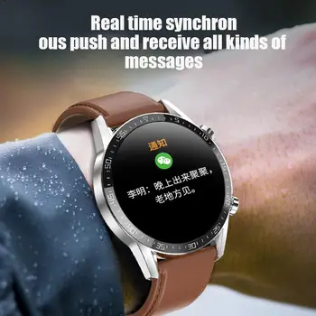 

L13 IP68 Waterproof Smart Watch Heart Rate Blood Pressure Full Sports Touch Screen Monitor Watch Sleep Monitor Pedometer Sm F6E8