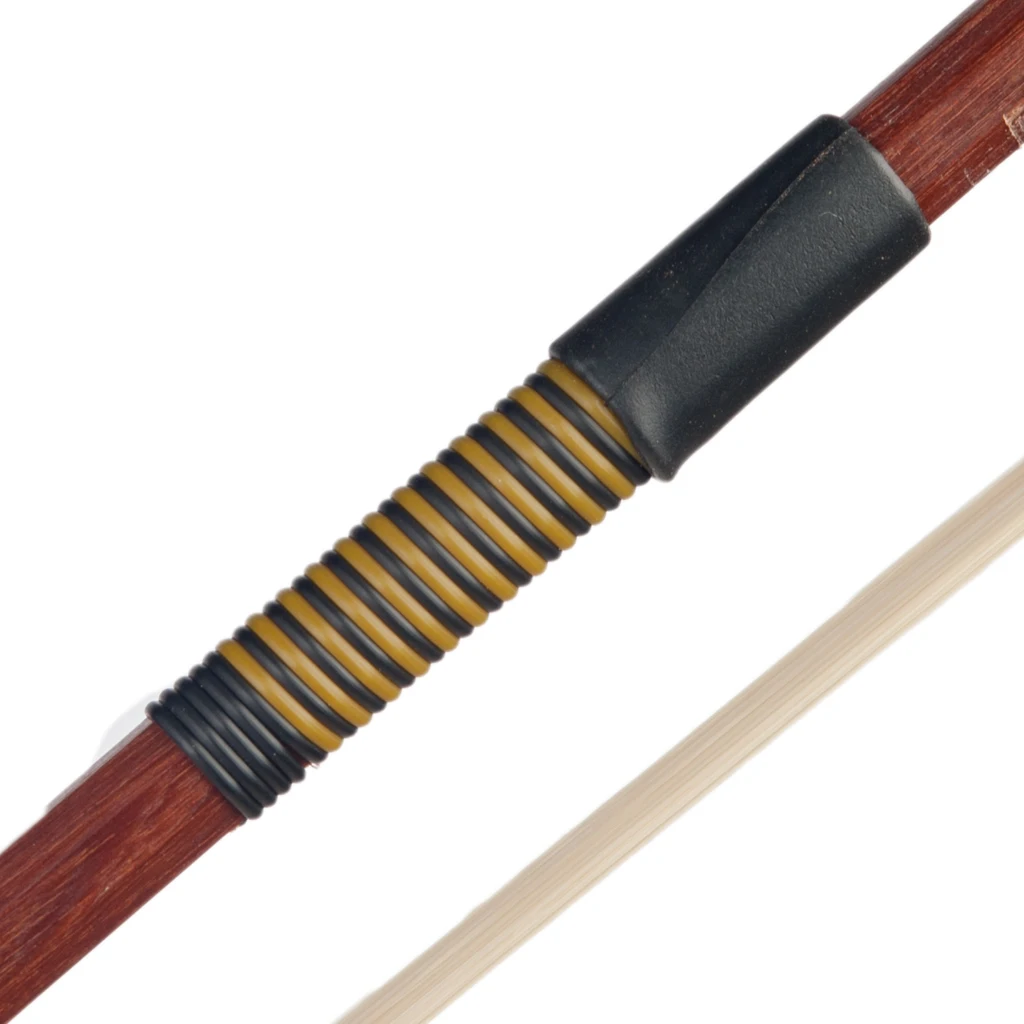 Archetto Per Violoncello 4/4 In Fibra Di Carbonio – Asta Rotonda 71.5 Cm, Peso 82 G, Crine Bianco E Rana In Ebano