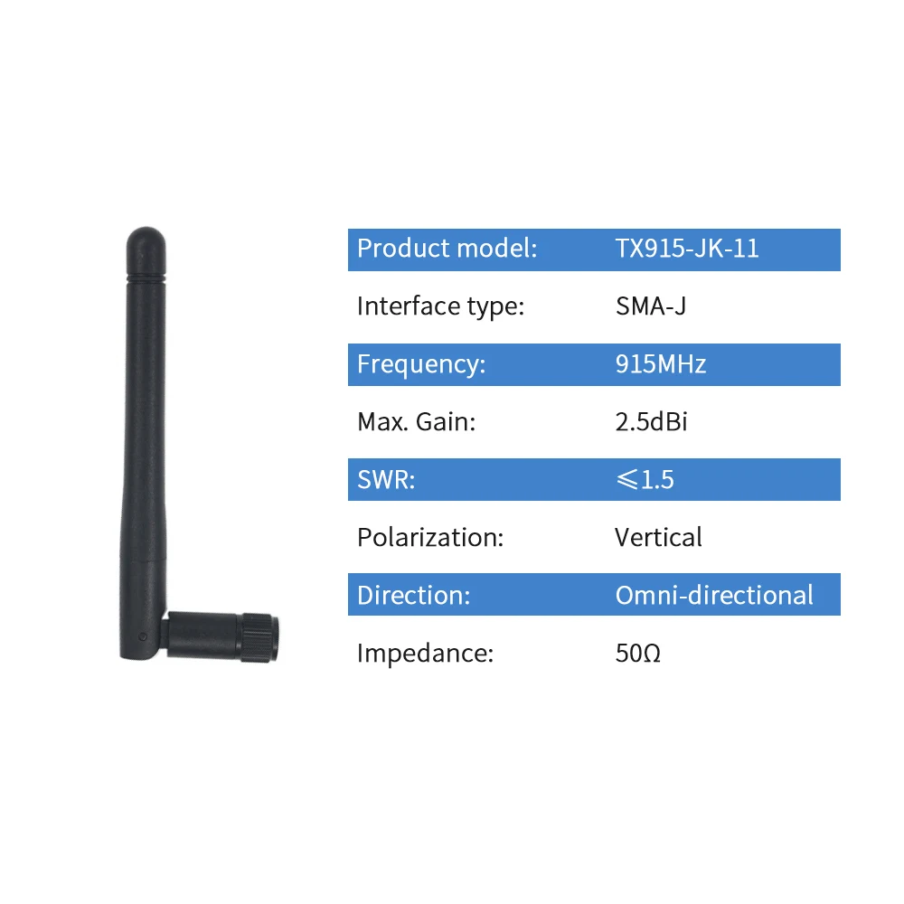 Lora 915 МГц всенаправленная антенна 915 м антенны SMA штыревые антенны для ретранслятора маршрутизатора дальнего радиуса действия WLAN антенна TX915-JK-11