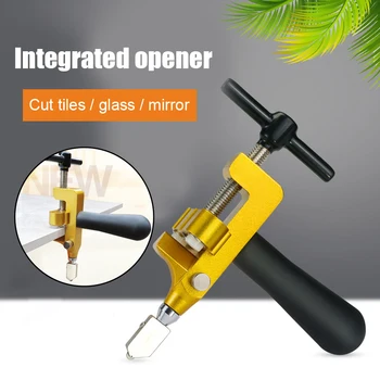 

Easy Glass Tile Cutter Ceramic Cut 1-piece Alloy Tool kit 2-in-1 Glass Cutter TN88