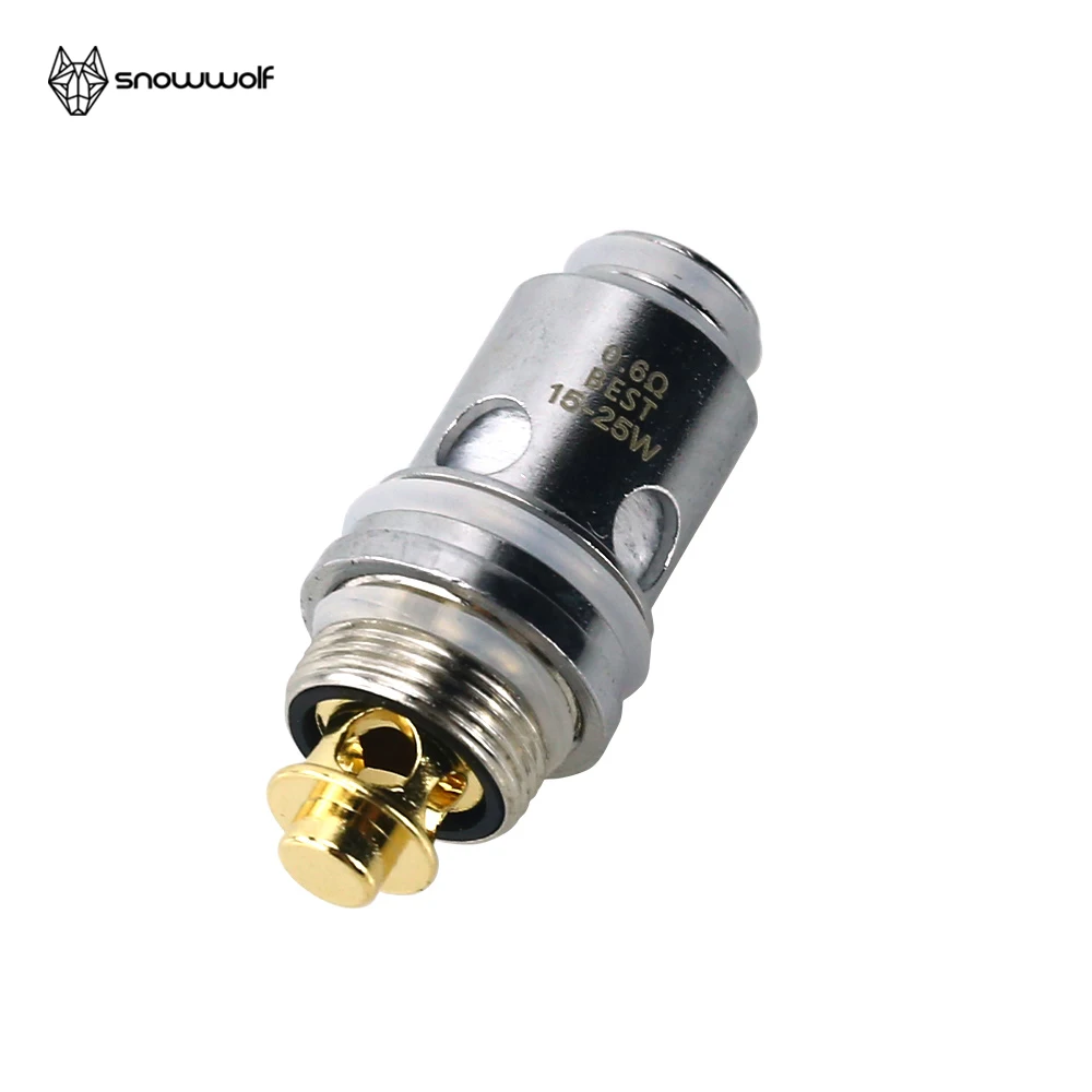 5 шт./упак. Snowwolf злой катушки 0.6ohm головки катушки для электронных сигарет Wocket комплект