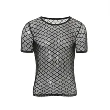 Большие размеры, сексуальное женское белье для мужчин, экзотический Топ, танки, бандаж, прозрачная борцовка, большой сетка, сексуальная укороченная Ночная сорочка, мужские колготки