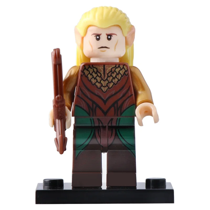 8 шт./компл. Legoed Властелин колец фигурка Элронд эльф халдир Playmobil строительные