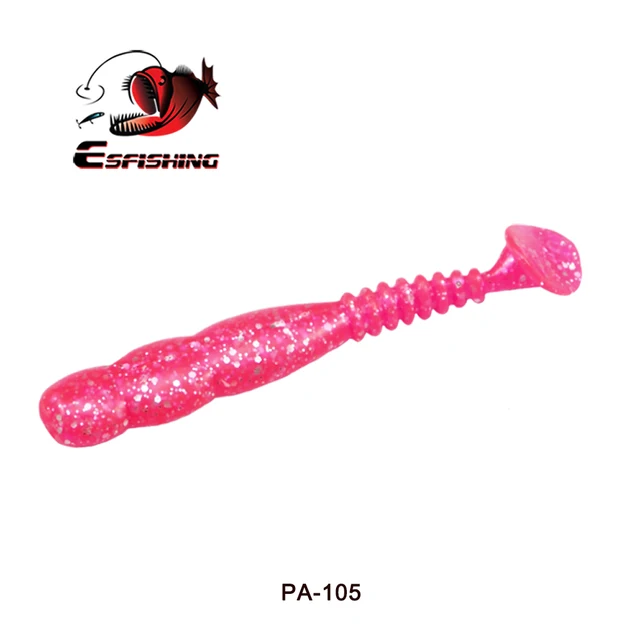 ESFISHING Hot Lure Rock Viber Shad 50mm 95mm 0.5g 8g Rock Shiner Fishing Lures Sea Bait Soft Lure Trout Bream Bait Pesca PA105