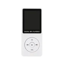 1,8 дюймов Большой красочный экран MP3/MP4 HIFI музыкальный плеер FM рекордер Видео спортивный цифровой плеер Поддержка TF карты