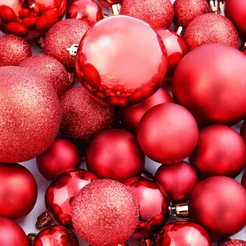 

Christmas Ball 3 cm/4 cm/6 cm Exquisite Light Shiny Charming Christmas Party Household Commercial Furnishings Ornaments Gifts