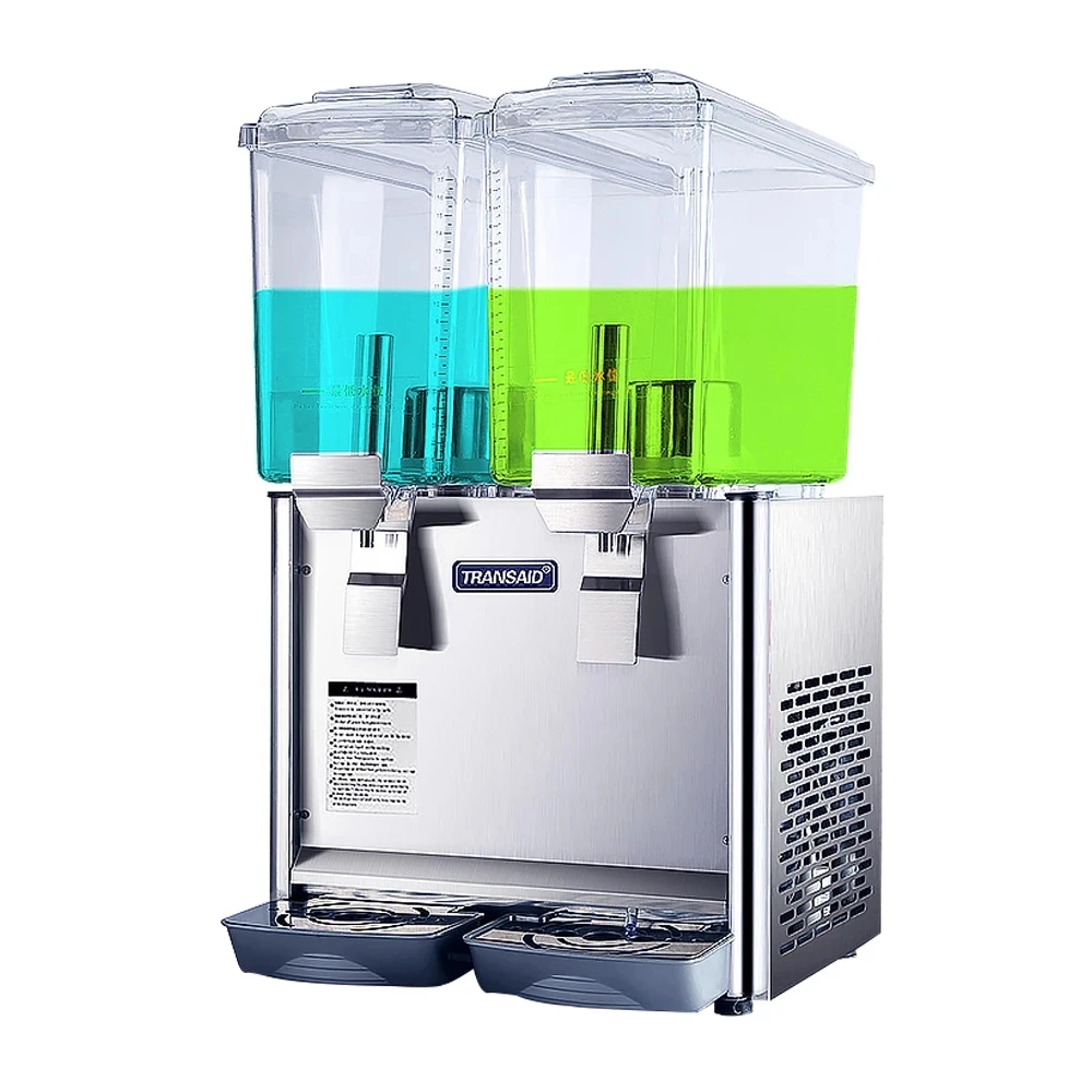 Twocylinder juice machine Drink container 9L *2 Commercial Juice