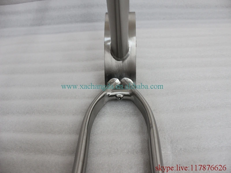 Sale titanium road bicycle frame with taper head tube and liding dropouts BSA thread BB shell couple gearbox 9