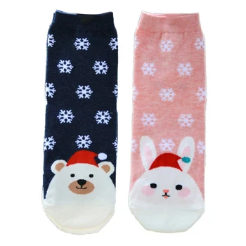 

Fashion Winter Cute Wool 3D Ladies Female Thermal Warm Cartoon Socks Hot Sale Women's Socks Lady Christmas NEW Sock