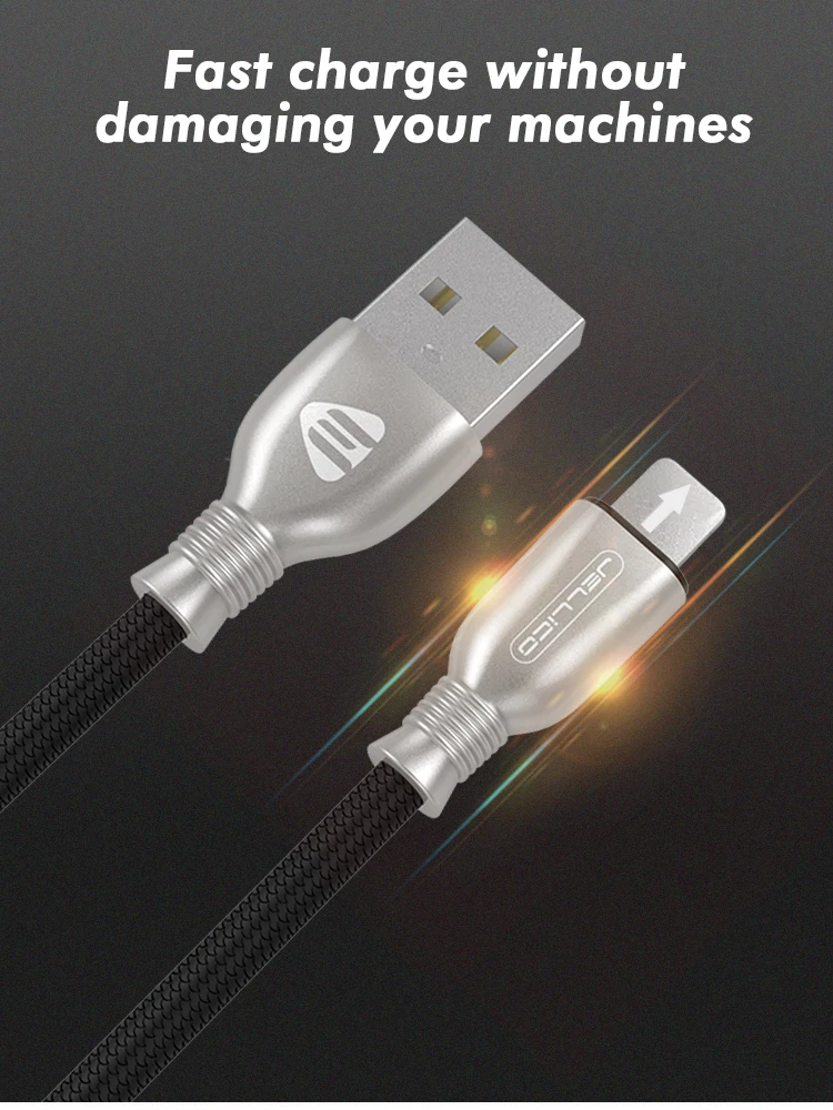 Jellico USB кабель для iPhone быстрое зарядное устройство зарядный кабель для iPhone 7 8 Plus X XS Max XR 5 5S SE 6 6S Plus зарядное устройство провод для iPad