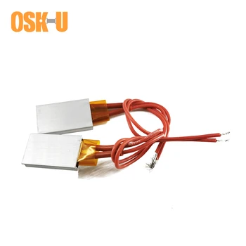 

2PCS Thermostatic Heater Element 220V 35x21x5mm PTC Heating Element Constant Temperature PTC Heater Plate for Bottle Warmer