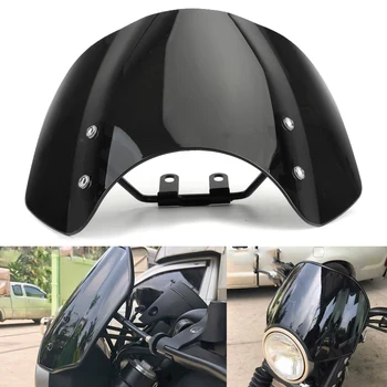 

Artudatech Motorcycle Windshield Windscreen With Bracket for Honda CMX500 Rebel 2018 2019 Motor Accessories Parts