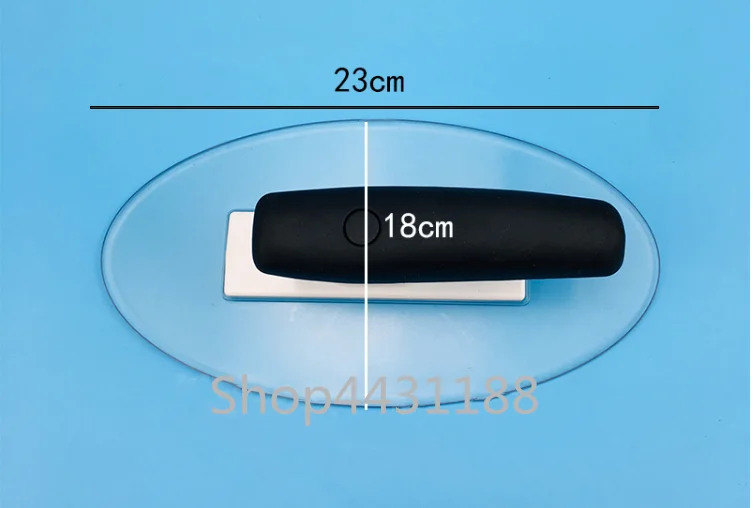 230*180mm Plastic transparent blade plaster trowel construction concrete spatula tool for Art painting