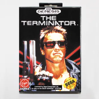 

Terminator 16bit MD Game Card For Sega Mega Drive/ Genesis with Retail Box