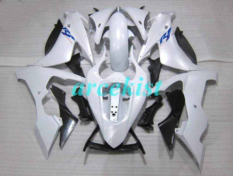 ABS Литье Мотоцикл Обтекатели наборы подходят для Yamaha YZF-1000-R1 2004 2005 2006 04 05 06 обтекатель кузова набор белый холодный
