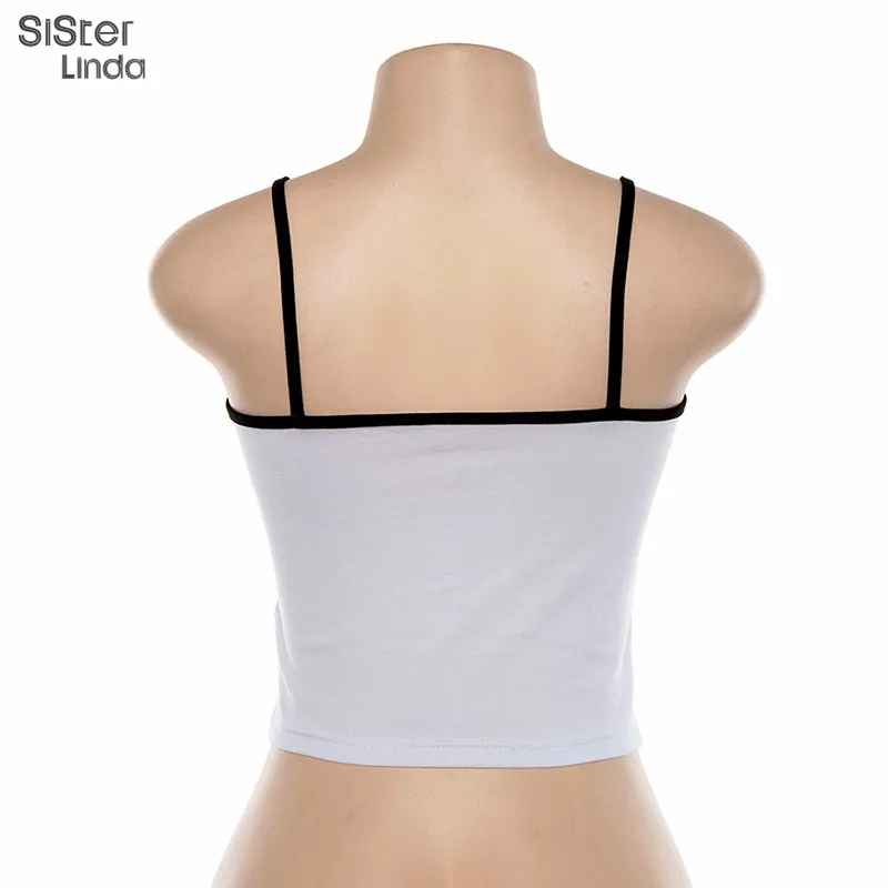 Sisterlinda, хлопковый укороченный топ с принтом бабочки для женщин, белый, Camiseta Mujer, женские майки,, Осенние эластичные уличные топы, футболки