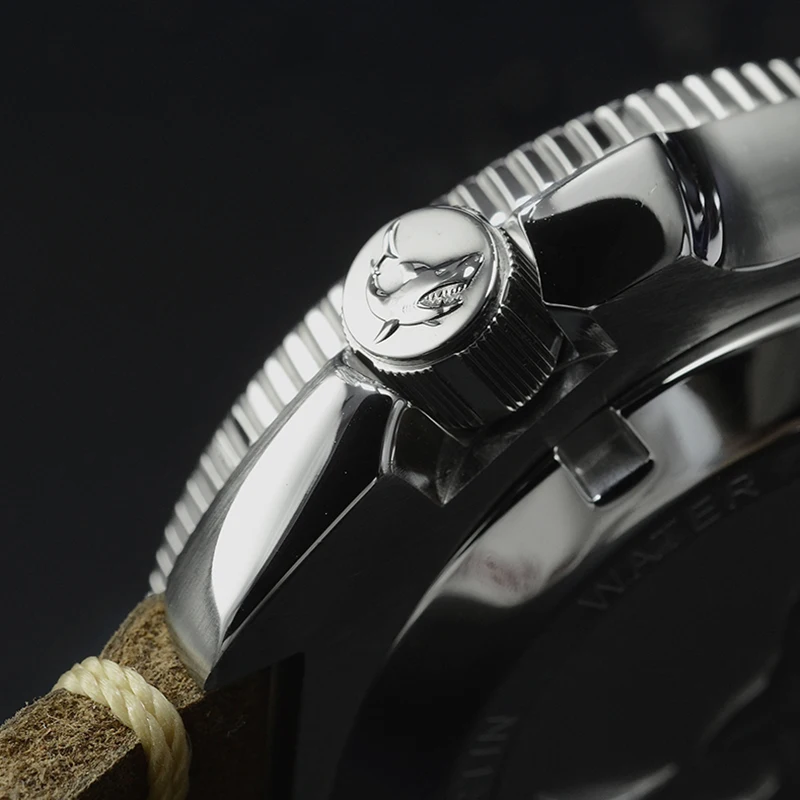 San Martin модные новые часы из нержавеющей стали часы сапфировое стекло 200 м водонепроницаемое сапфировое стекло NH35Casual часы для дайвинга