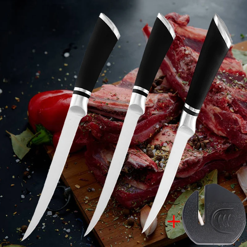 Нож из нержавеющей стали 6 7 8 дюймов острый кухонный нож для костей мяса рыбы суши