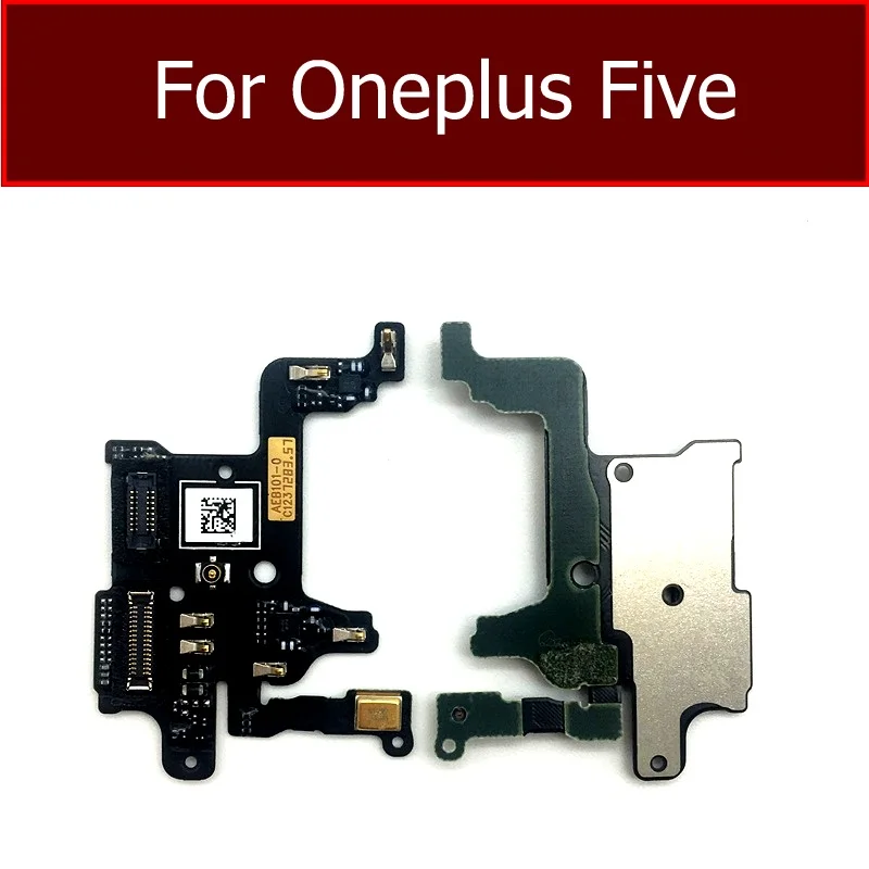 Гибкий микрофонный кабель для Oneplus 1+ 5 5t A5000 A5010 микрофонный разъем PCB гибкий ленточный запасные части высокого качества
