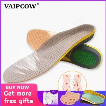 

PVC Premium Orthotic Gel High Arch Support Insoles Gel Pad 3D Arch Support Flat Feet For Women / Men orthopedic Foot pain Unis