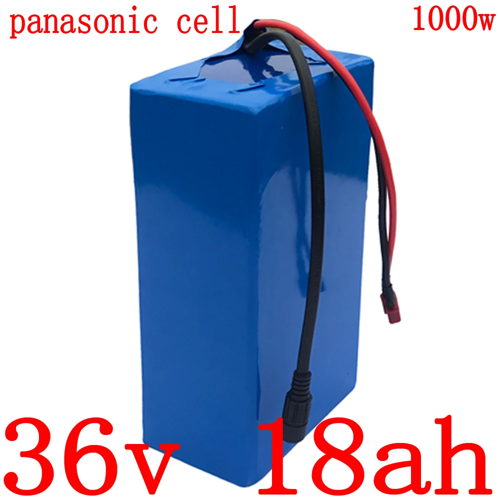 Аккумулятор для электровелосипеда panasonic 36 В 500 Вт 1000 18 А/ч литиевая батарея 12 а/ч 15