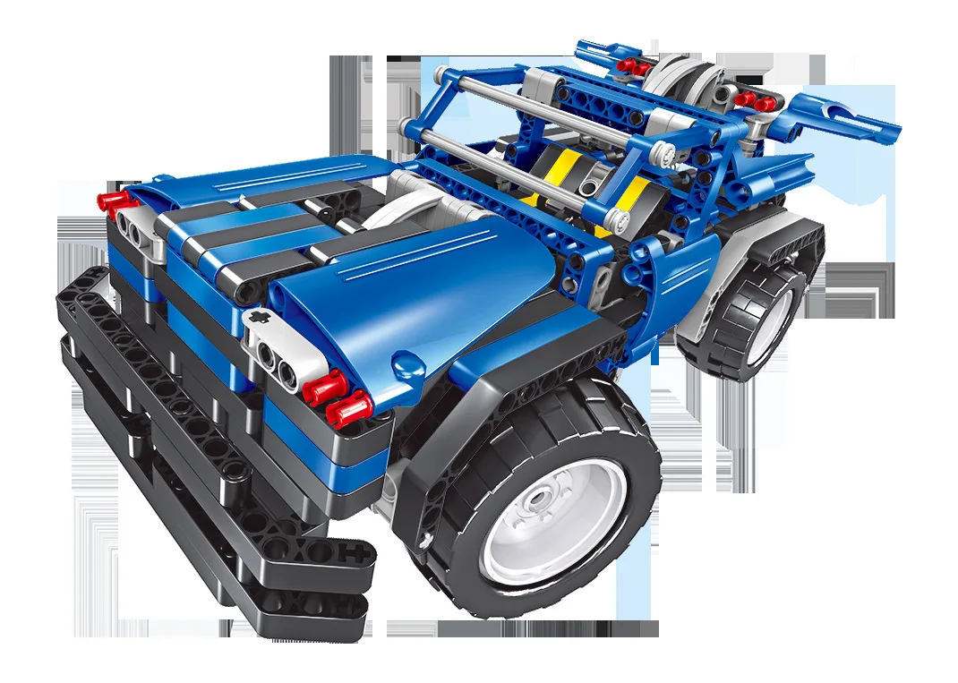 

QIHUI 8005 Lightning Spirit Remote Controlled Blocks Car Children'S Educational Assembled Hot Sales Toy