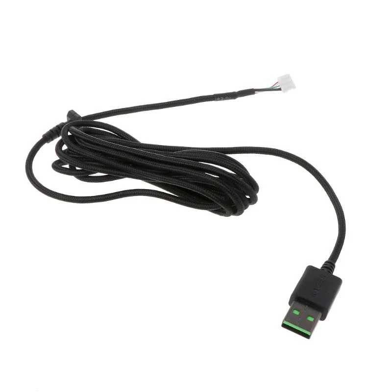 Durable Nylon Braided Line USB Mouse Cable Replacement Wire For Razer DeathAdder Elite Wired Gaming Mouse Replacement Cable